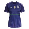 Maillot de Supporter Argentine 3 Star Extérieur Coupe du Monde 2022 Pour Femme